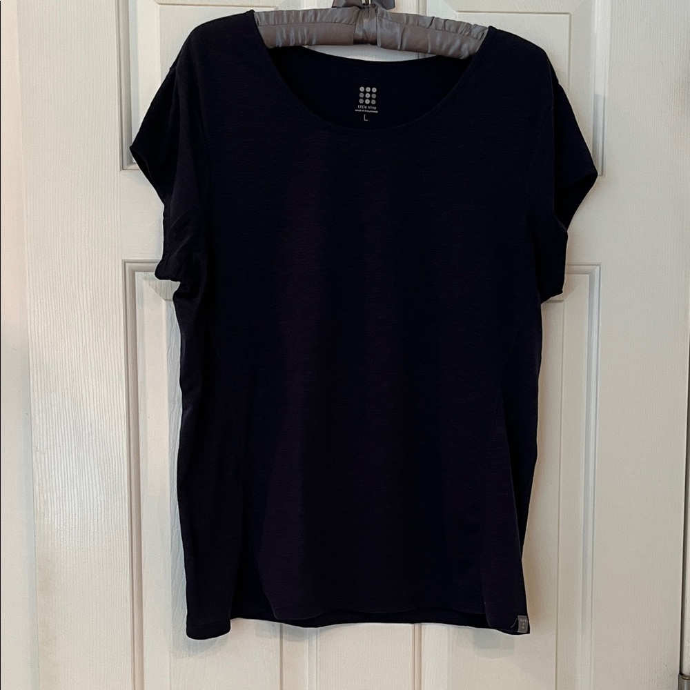 Women's Title Nine Navy T-Shirt